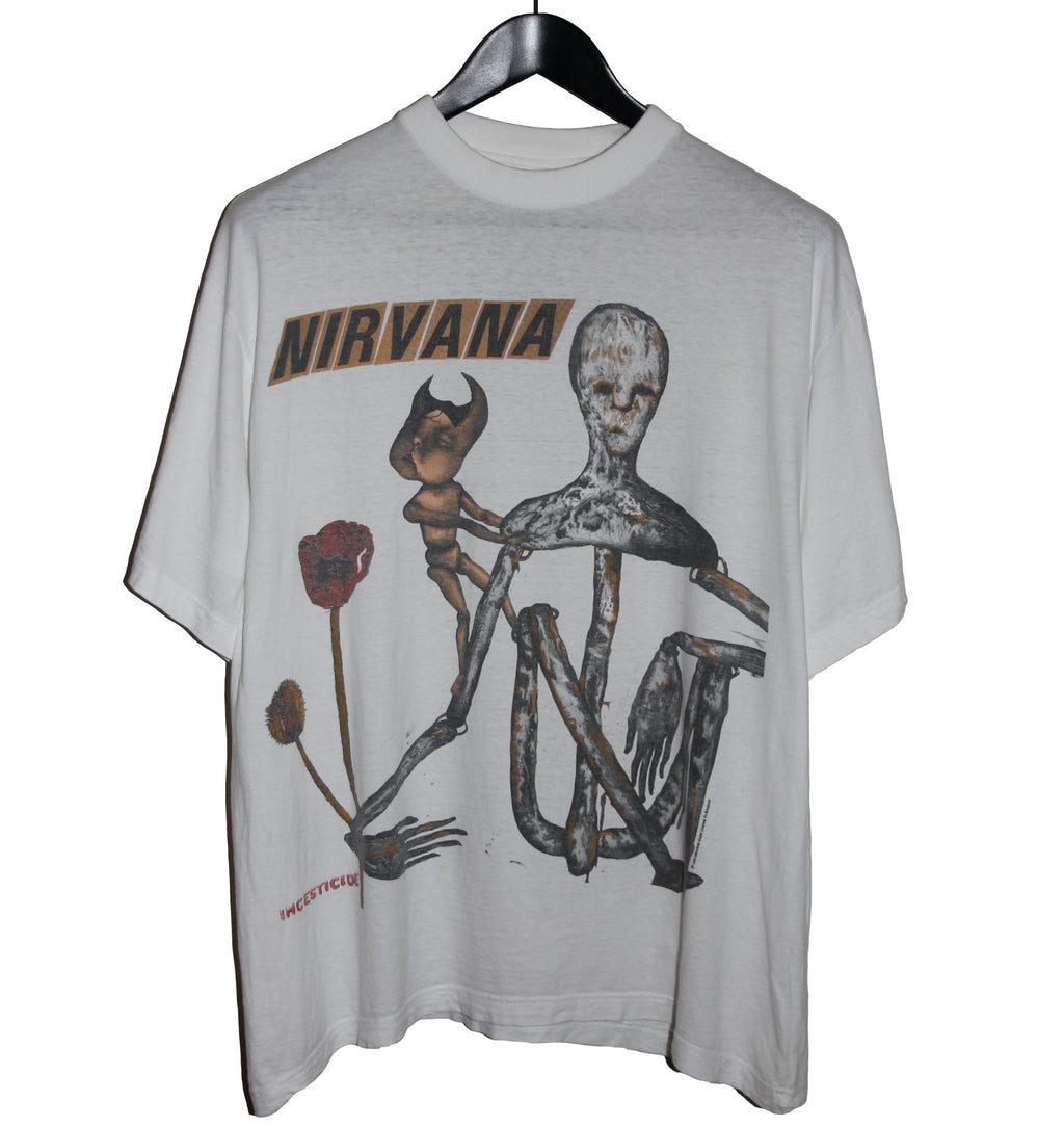 Nirvana 1993 Incesticide Album Shirt *Euro Exclusive* - Faded AU