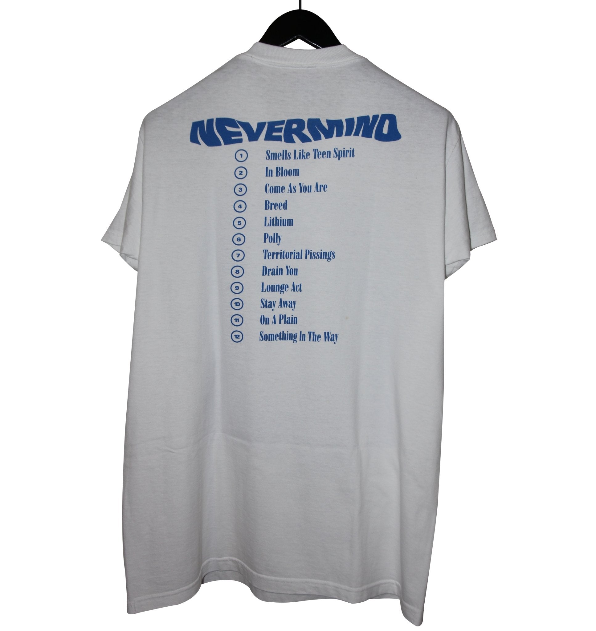 Nirvana 1993 Nevermind Album Shirt - Faded AU