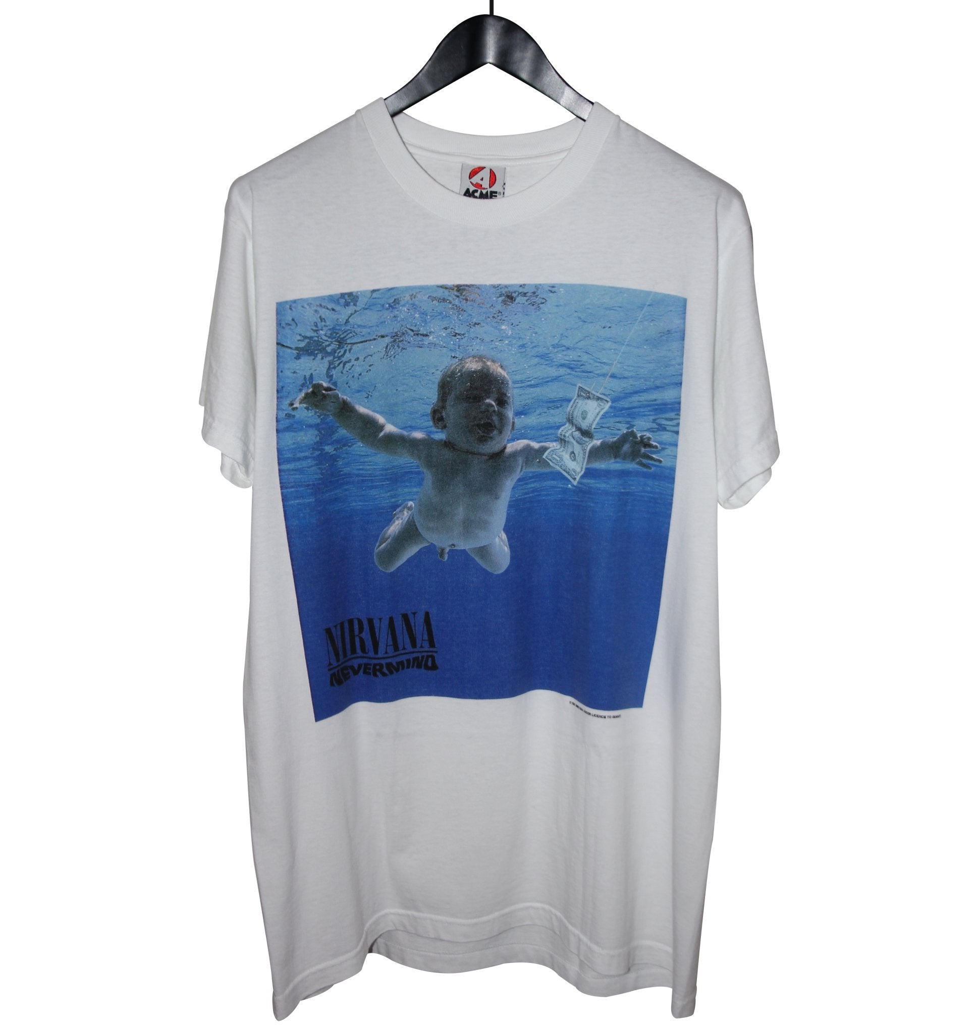 Nirvana 1993 Nevermind Album Shirt - Faded AU