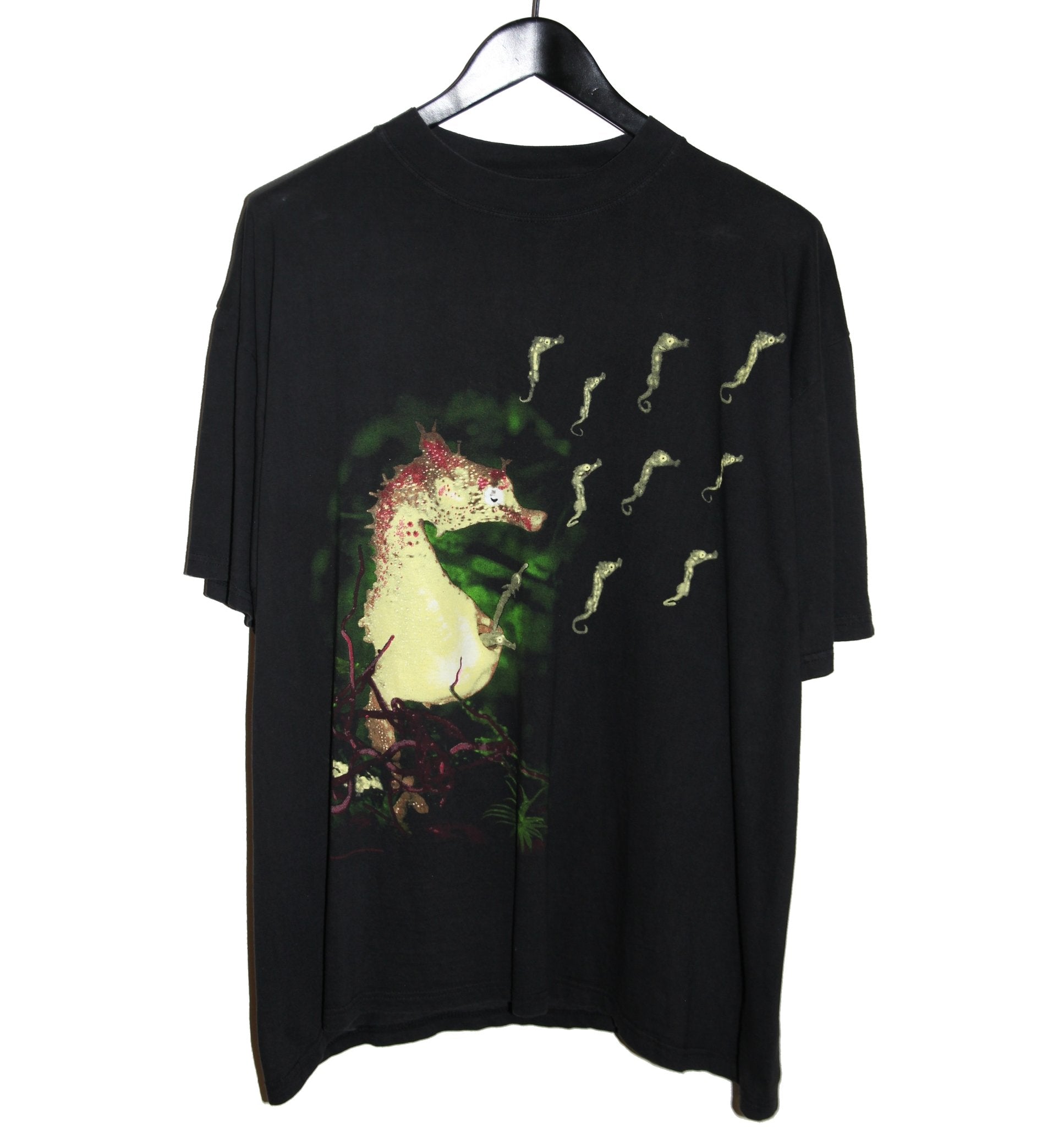 Nirvana 1993 Seahorse Shirt - Faded AU