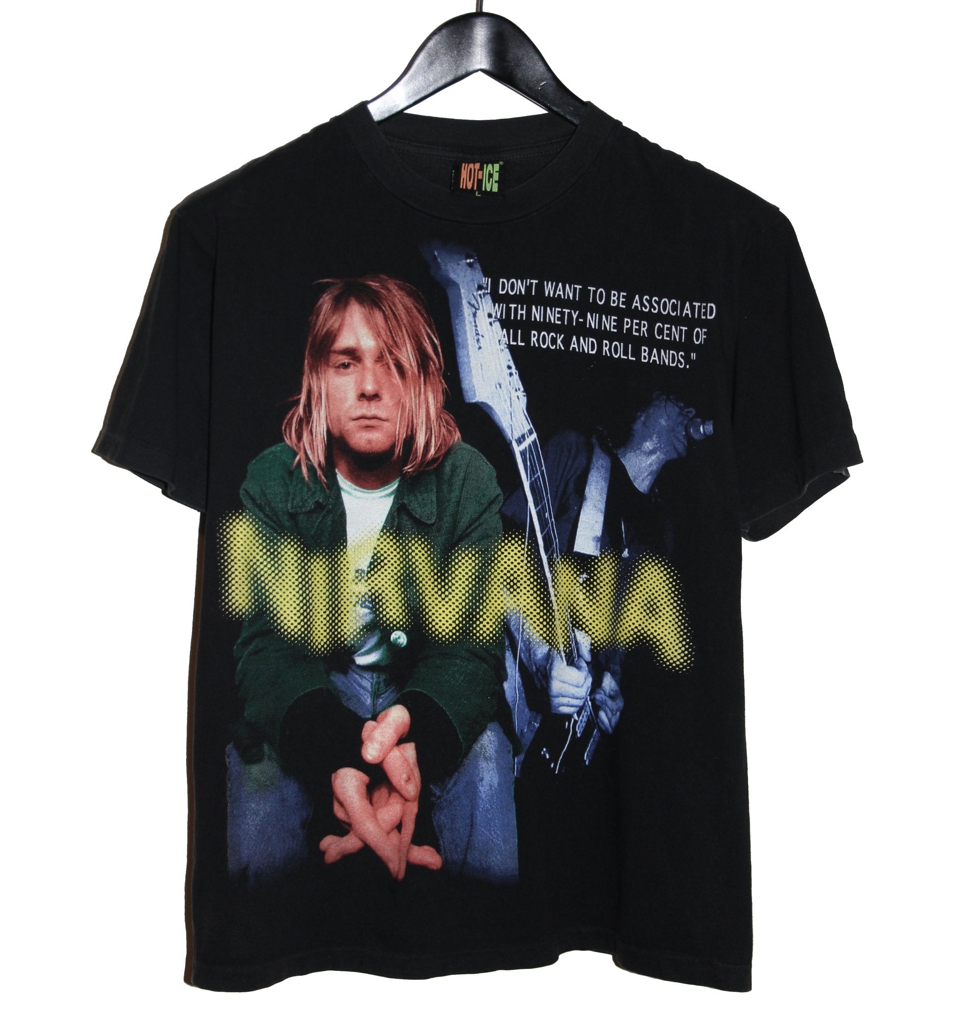 Nirvana 1994 Kurt Cobain Memorial Shirt - Faded AU
