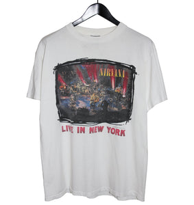 tabe atom Samler blade Nirvana 1995 Live In New York MTV Unplugged Shirt X-LARGE – Faded AU