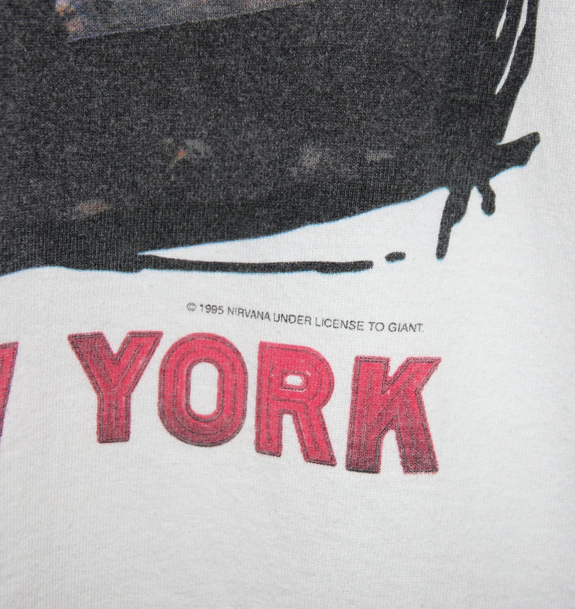 Nirvana 1995 Live In New York MTV Unplugged Shirt - Faded AU