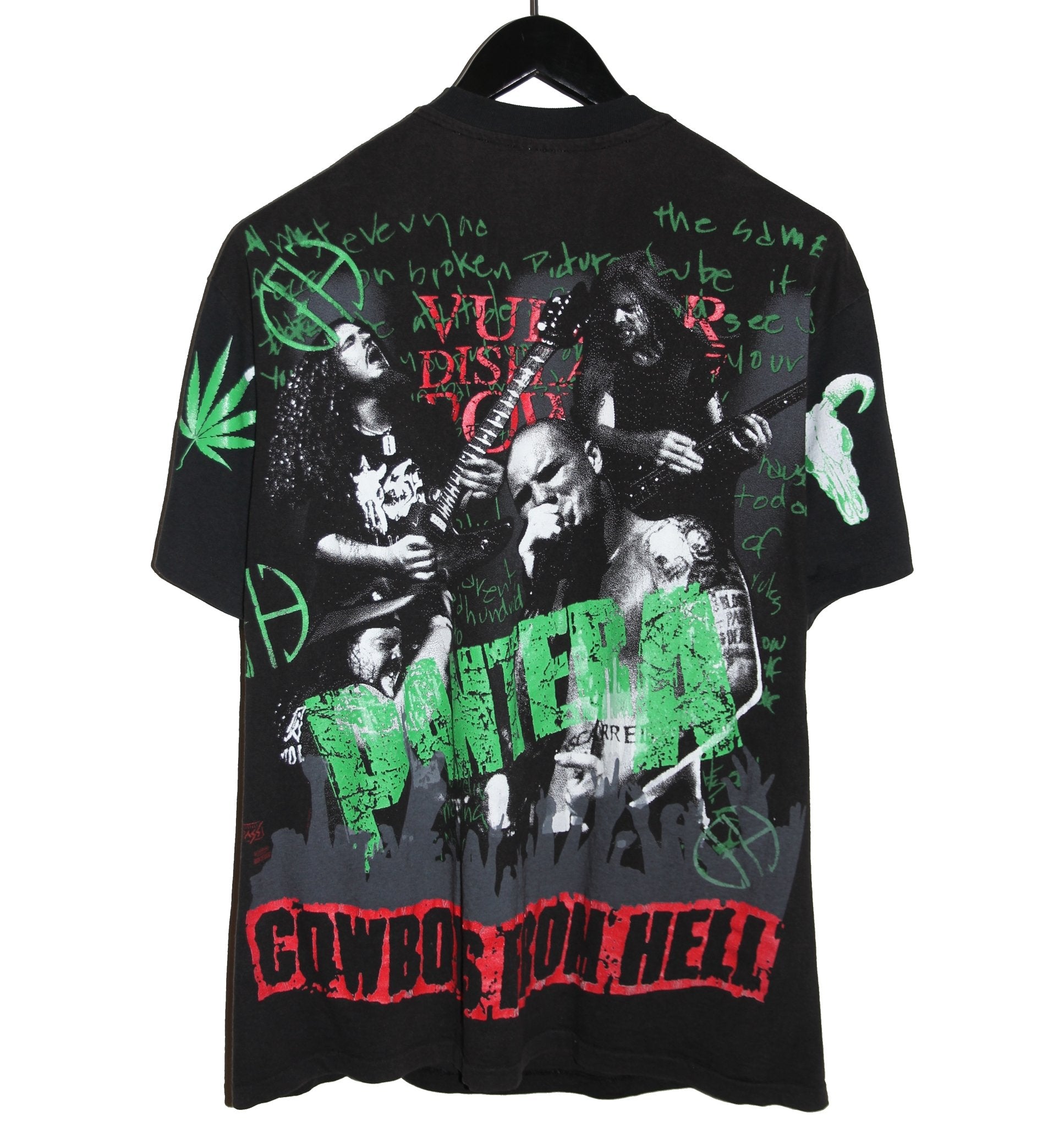 Pantera 1992 Cowboys From Hell All Over Print Shirt - Faded AU