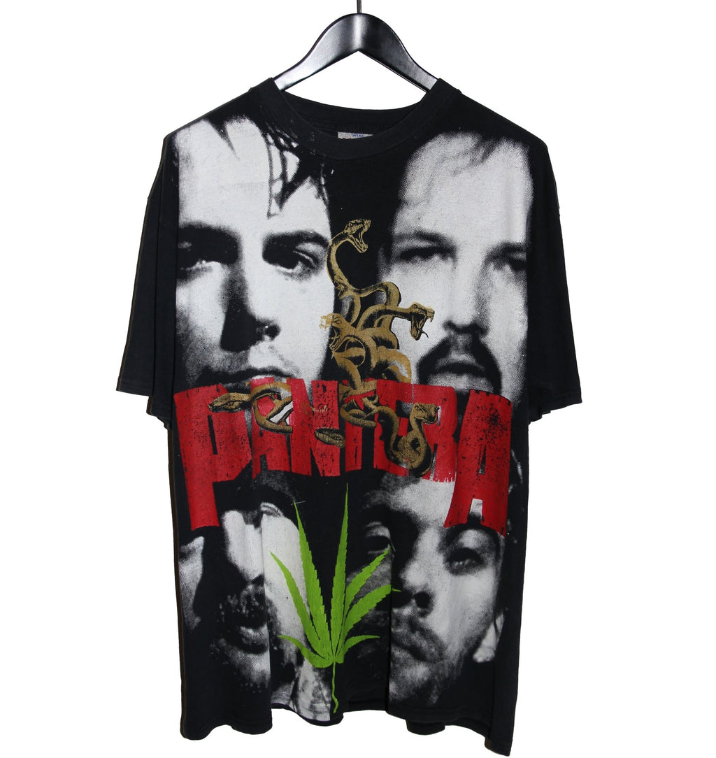 Pantera 1997 World Tour Mexican Bootleg Shirt - Faded AU