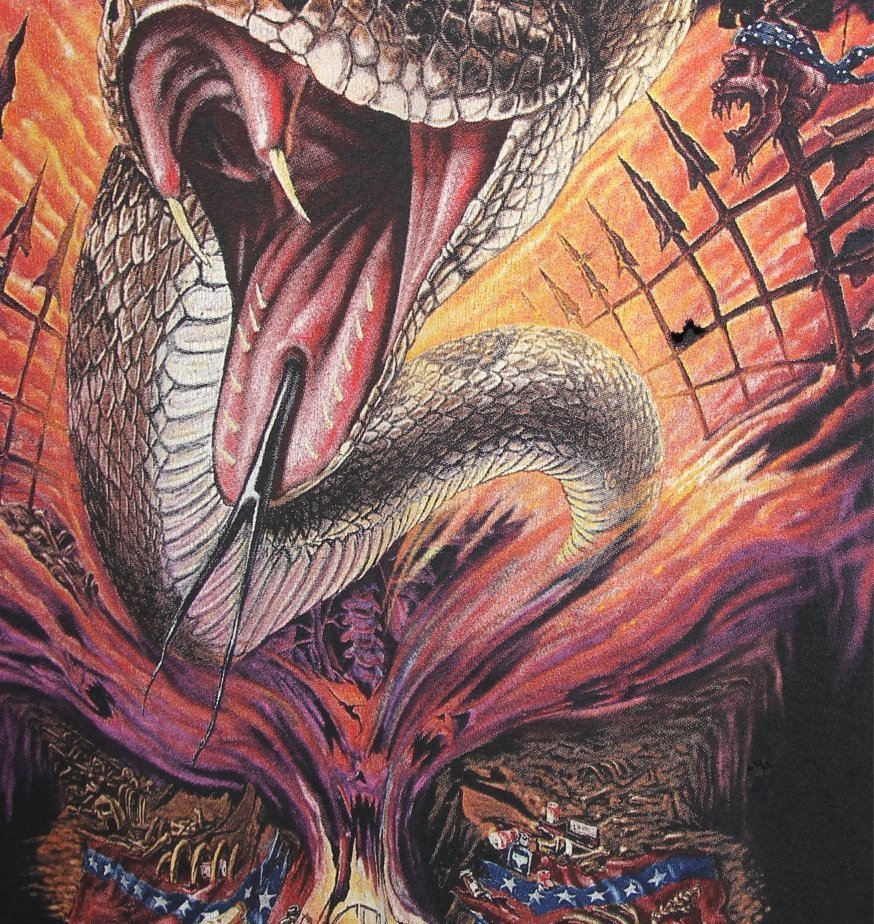 Pantera 1998 European Tour Shirt - Faded AU