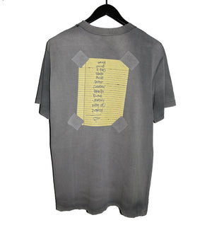 Pearl Jam 1992 Alive Ten Album Shirt - Faded AU