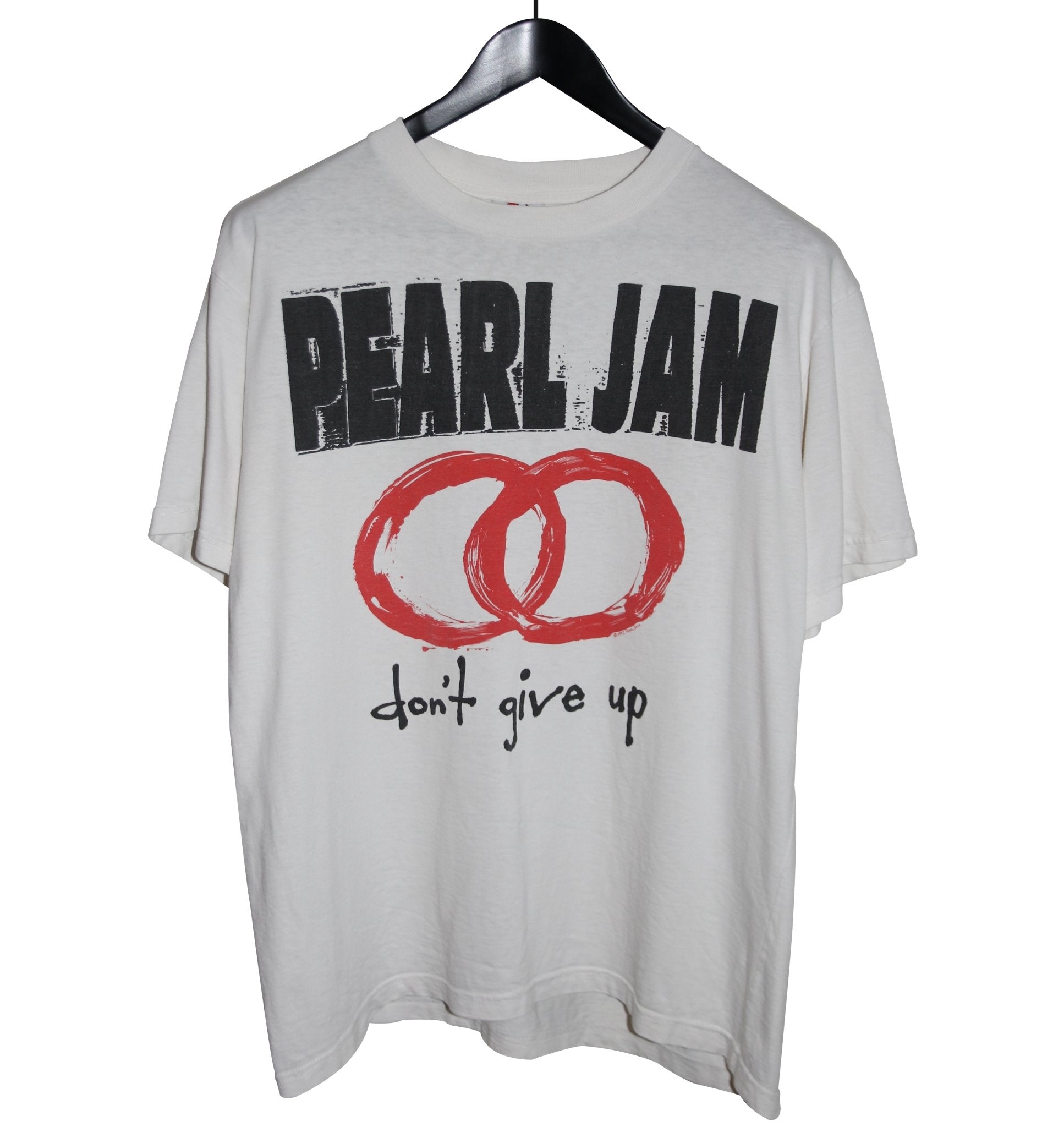 Pearl Jam 1992 Don't Give Up European Summer Tour Shirt