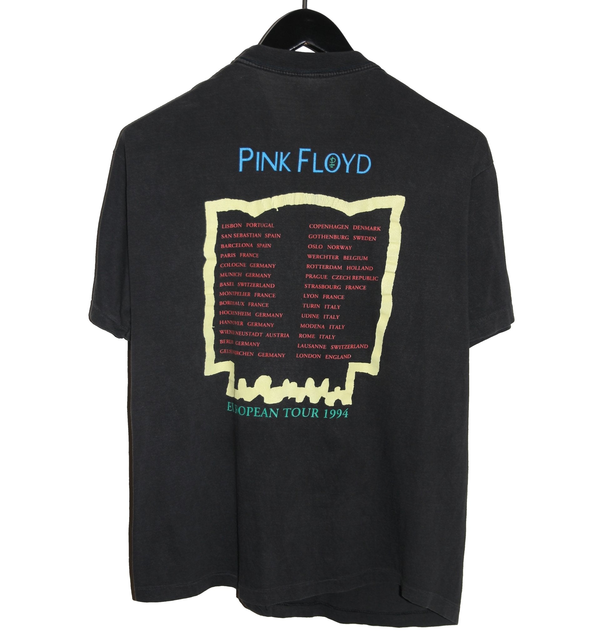 Pink Floyd 1994 The Division Bell Tour Shirt - Faded AU