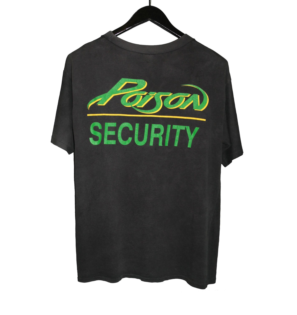 Poison 1989 Dead Wrong Security Shirt - Faded AU