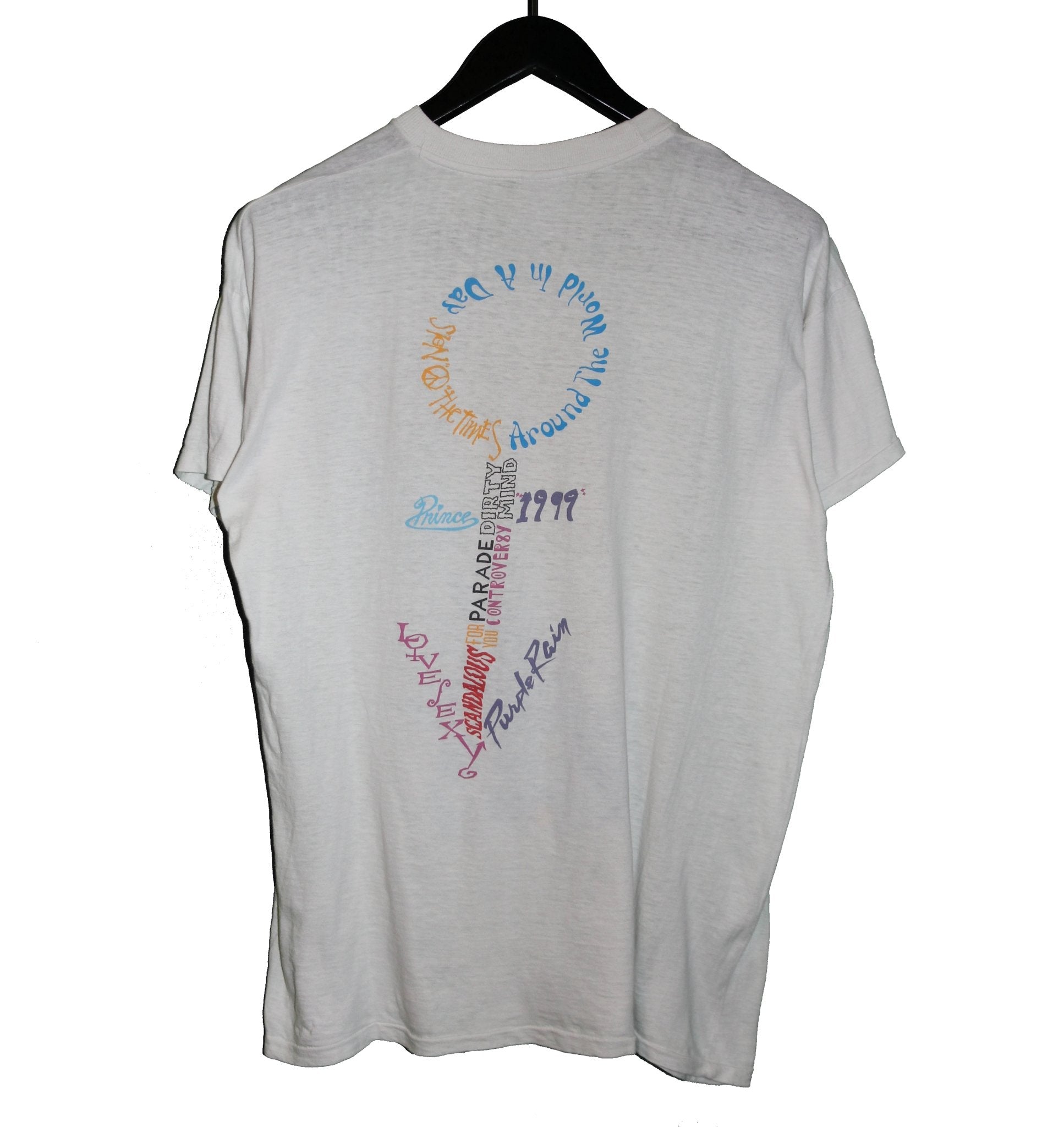 Prince 1990 Nude Tour Shirt - Faded AU
