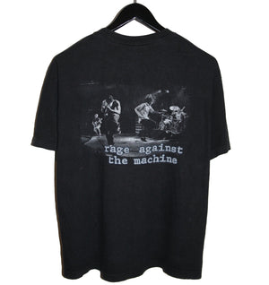 Rage Against The Machine 1998 Live & Rare Shirt - Faded AU