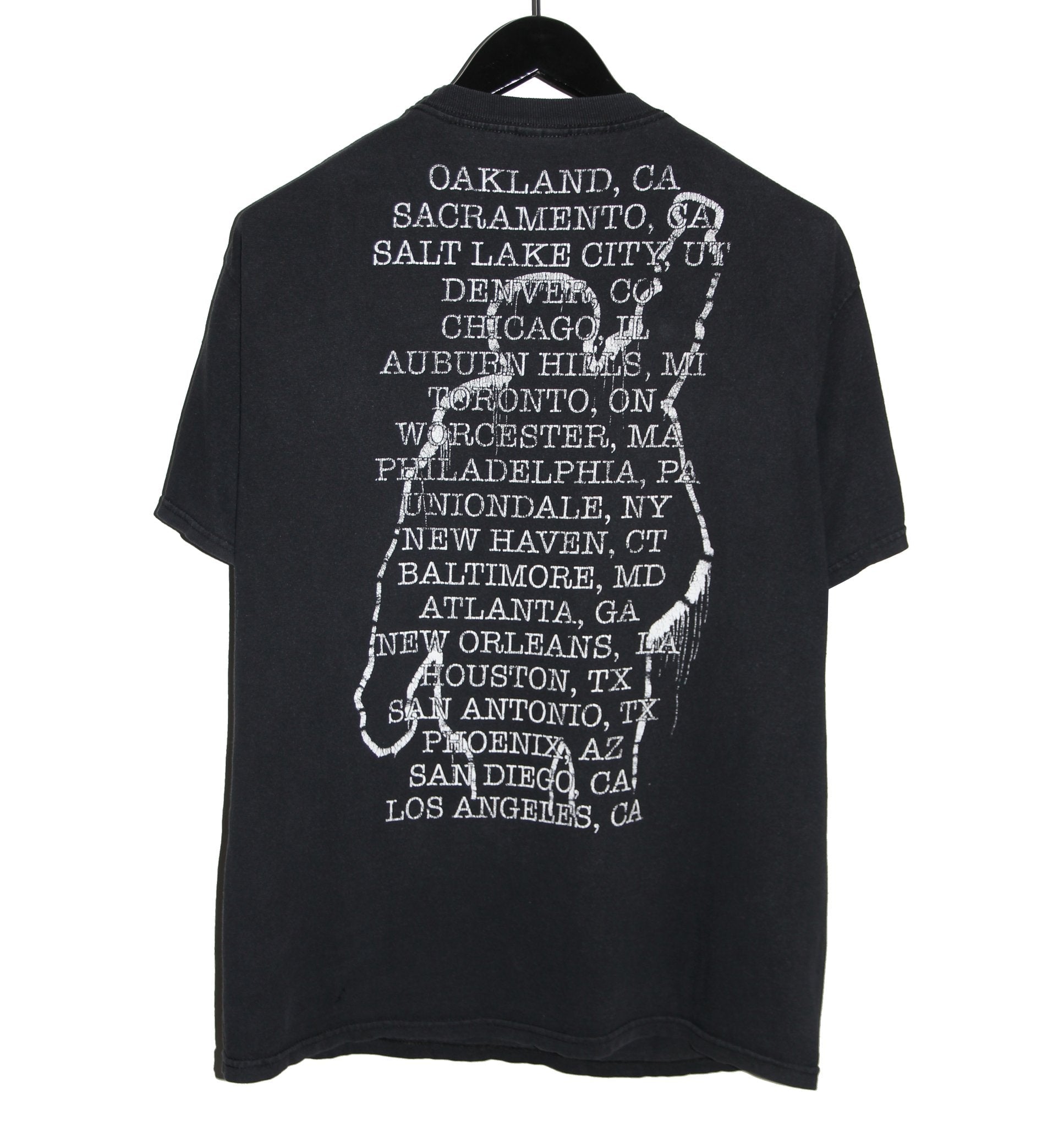 Rage Against the Machine 1999 The Battle of Los Angeles Tour Shirt - Faded AU