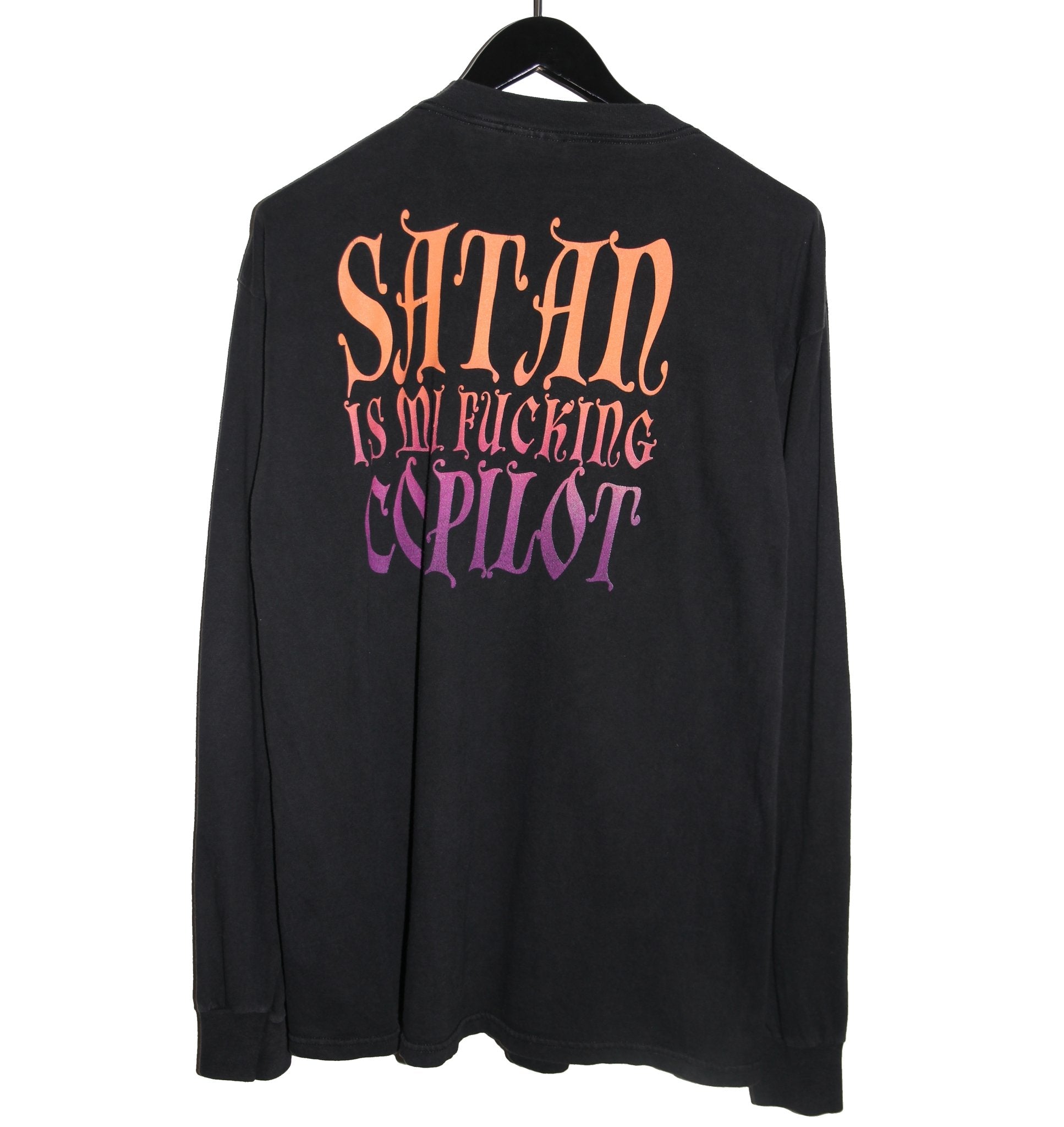 Rob Zombie 1998 Satan is my Co-Pilot Long Sleeve - Faded AU