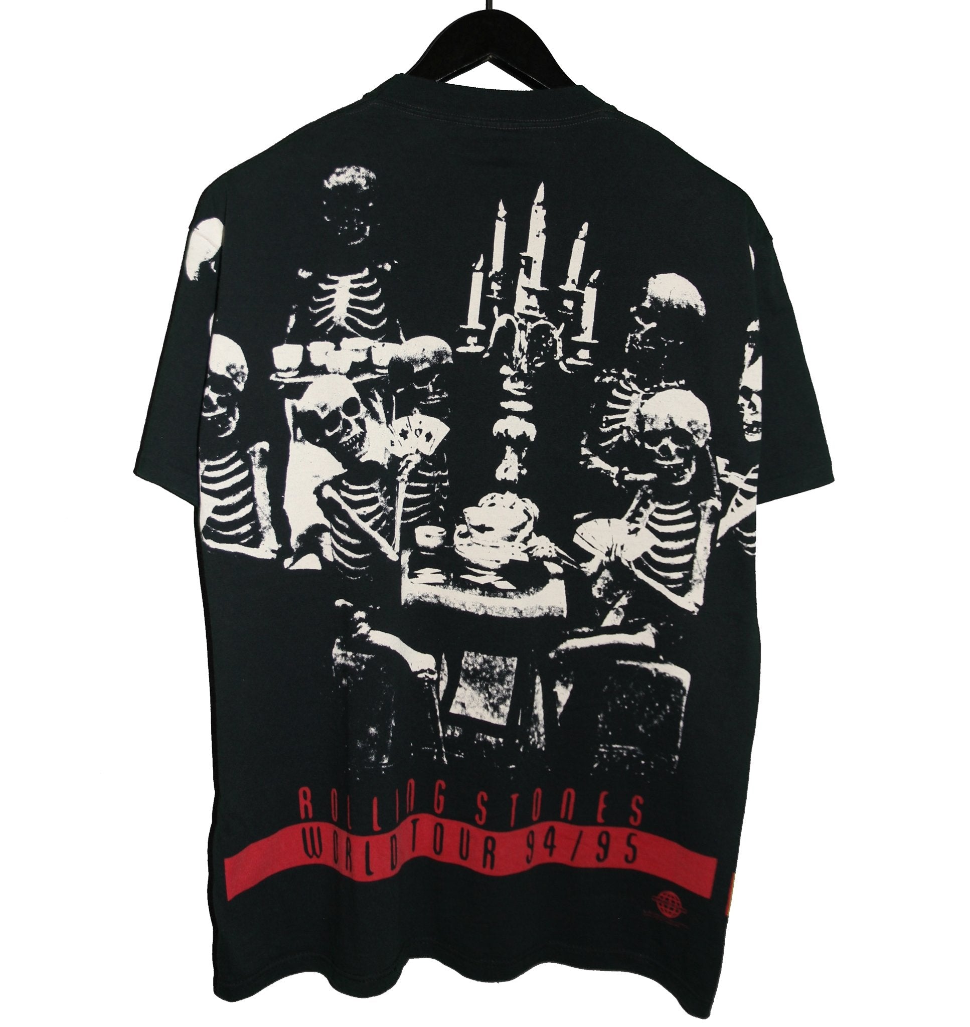 Rolling Stones 1994 Voodoo Lounge All Over Print Shirt - Faded AU