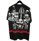Rolling Stones 1994 Voodoo Lounge All Over Print Shirt - Faded AU