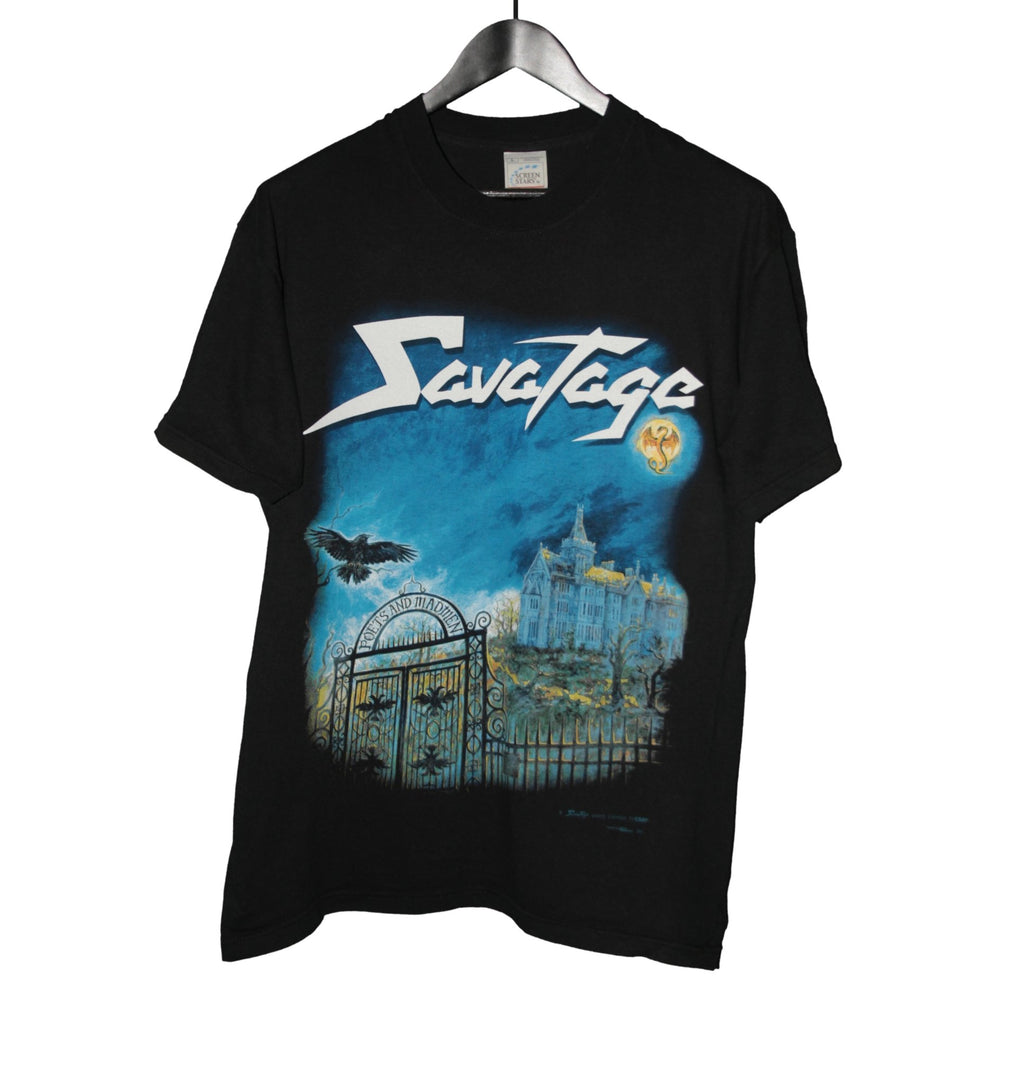 Savatage Poets And Madmen Shirt - Faded AU