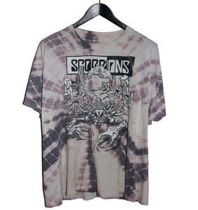 Scorpions 1990 Tie Dye Shirt - Faded AU