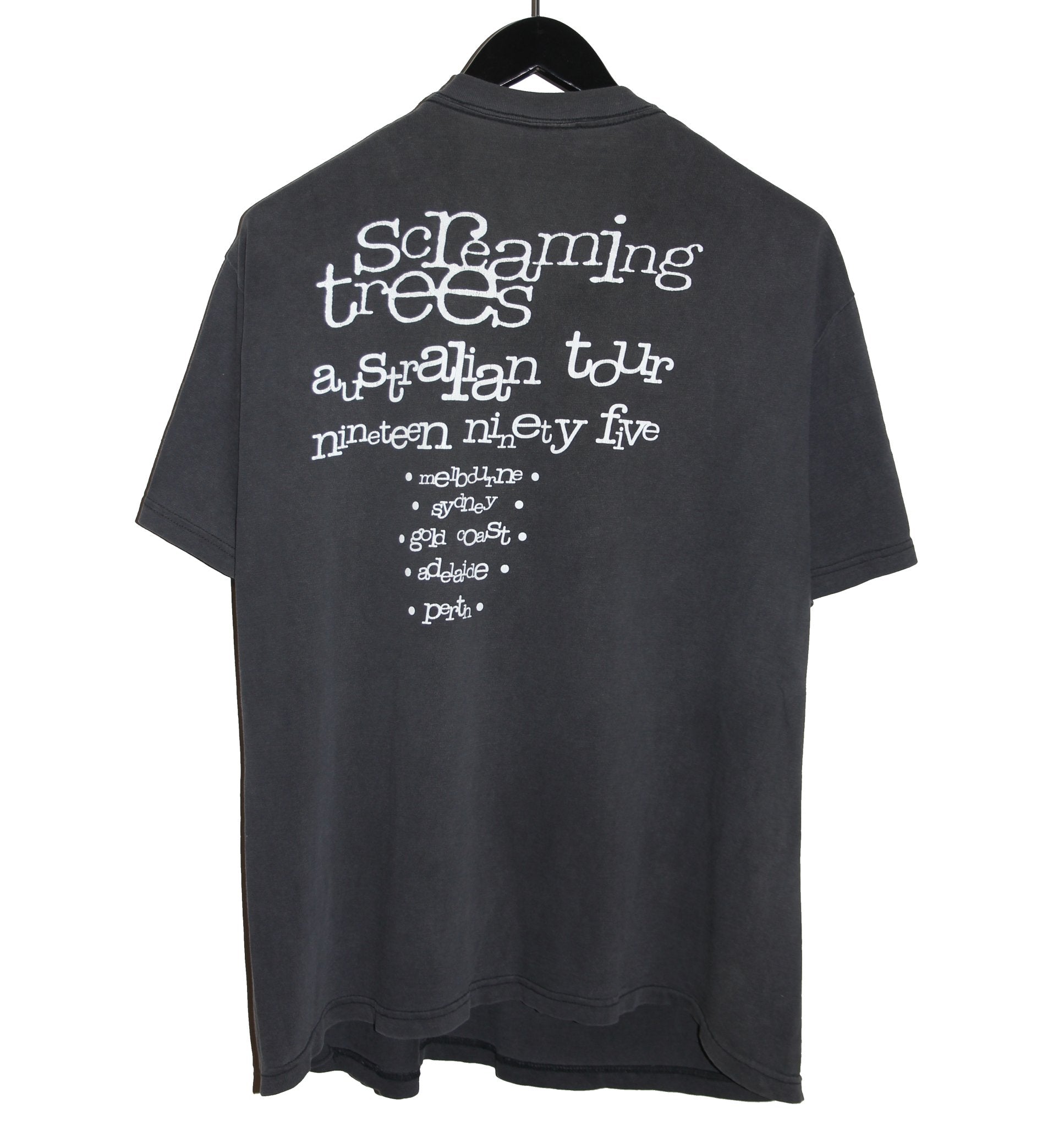 Screaming Trees 1995 Australian Tour Shirt - Faded AU
