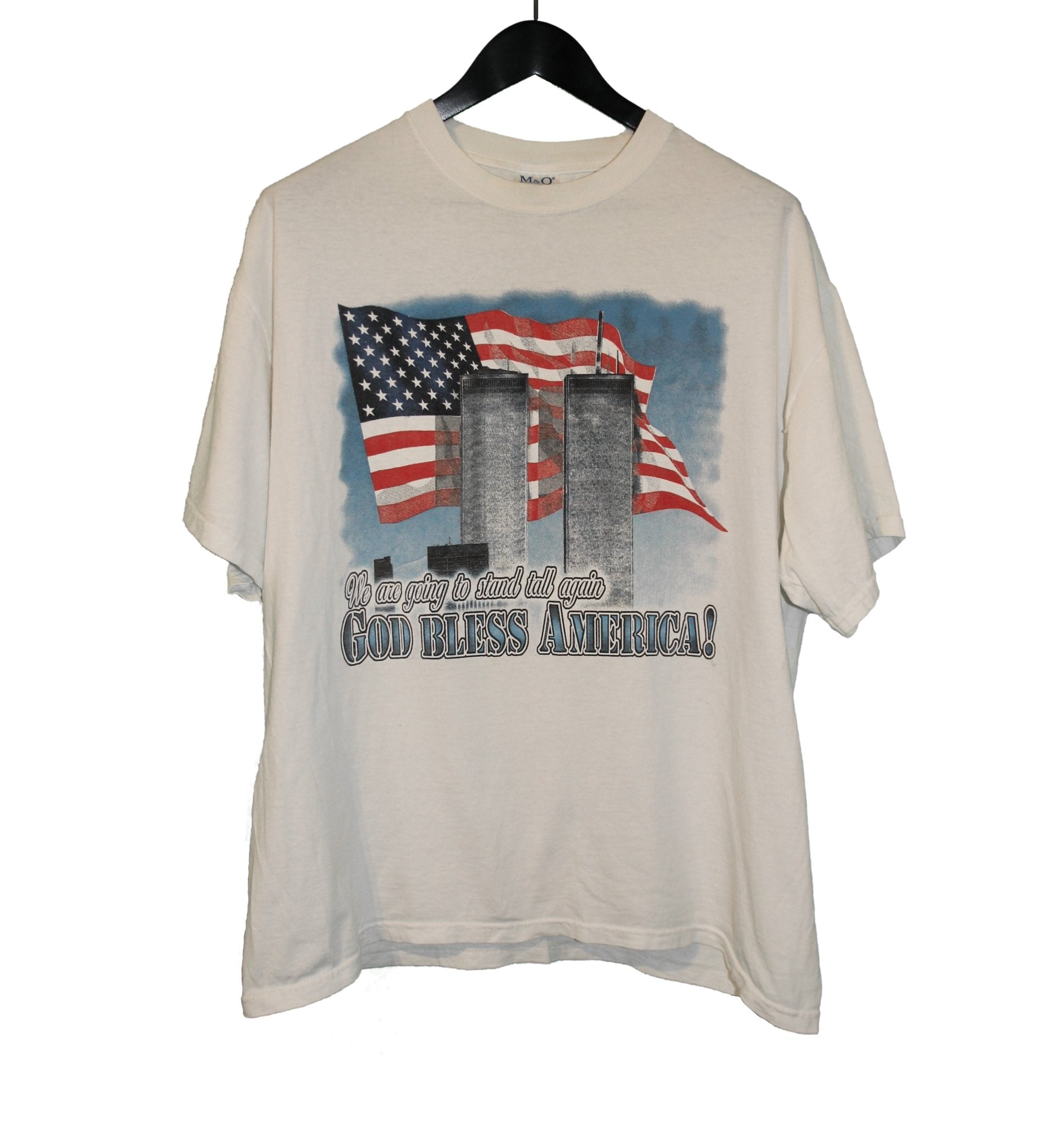 September 11 Memorial God Bless America Shirt - Faded AU