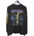 Sepultura 1993 Chaos A.D. Album Long Sleeve - Faded AU