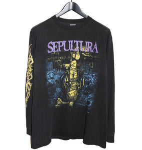 Sepultura 1993 Chaos A.D. Album Long Sleeve - Faded AU