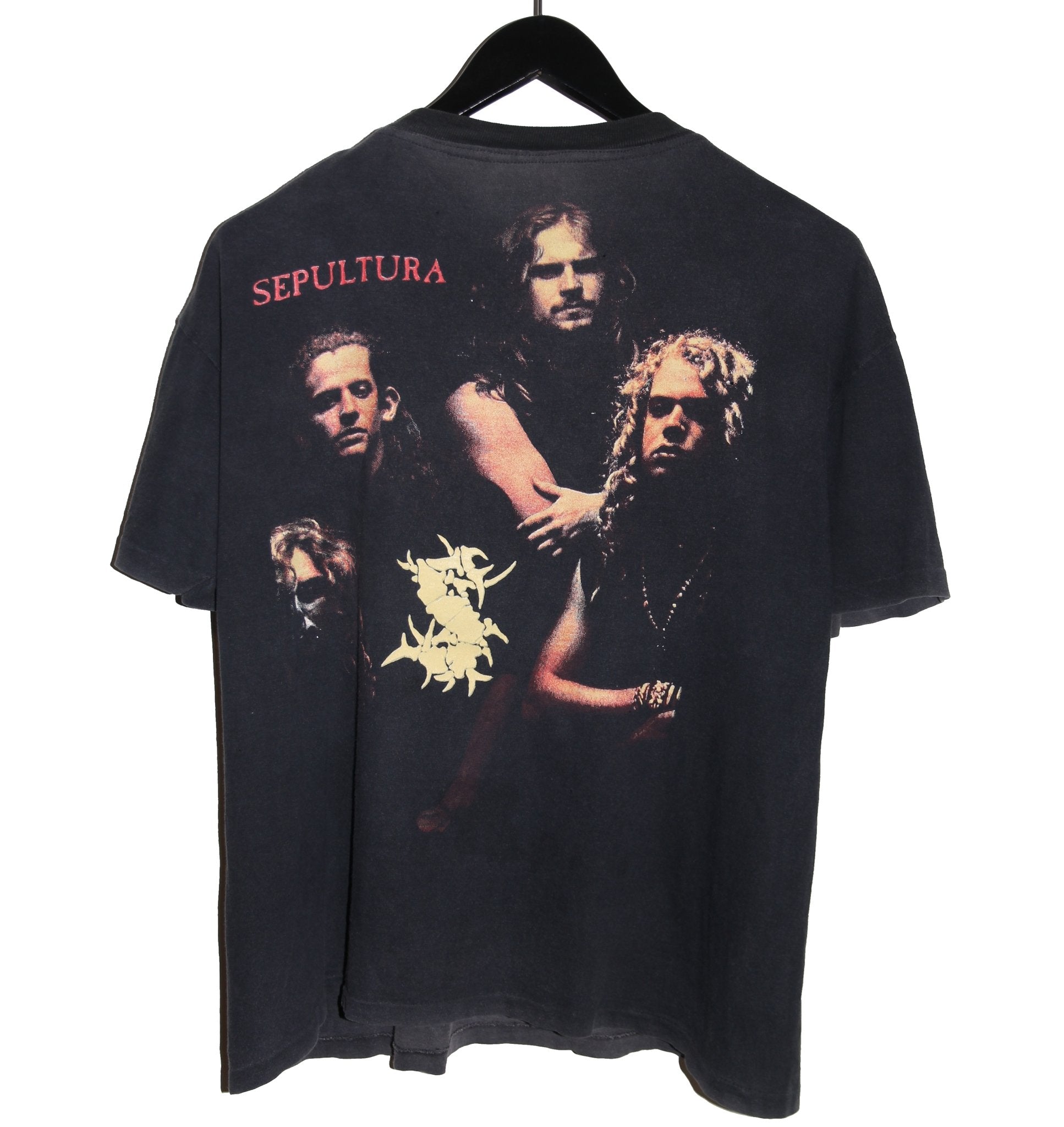 Sepultura 1993 Chaos A.D. Album Shirt - Faded AU