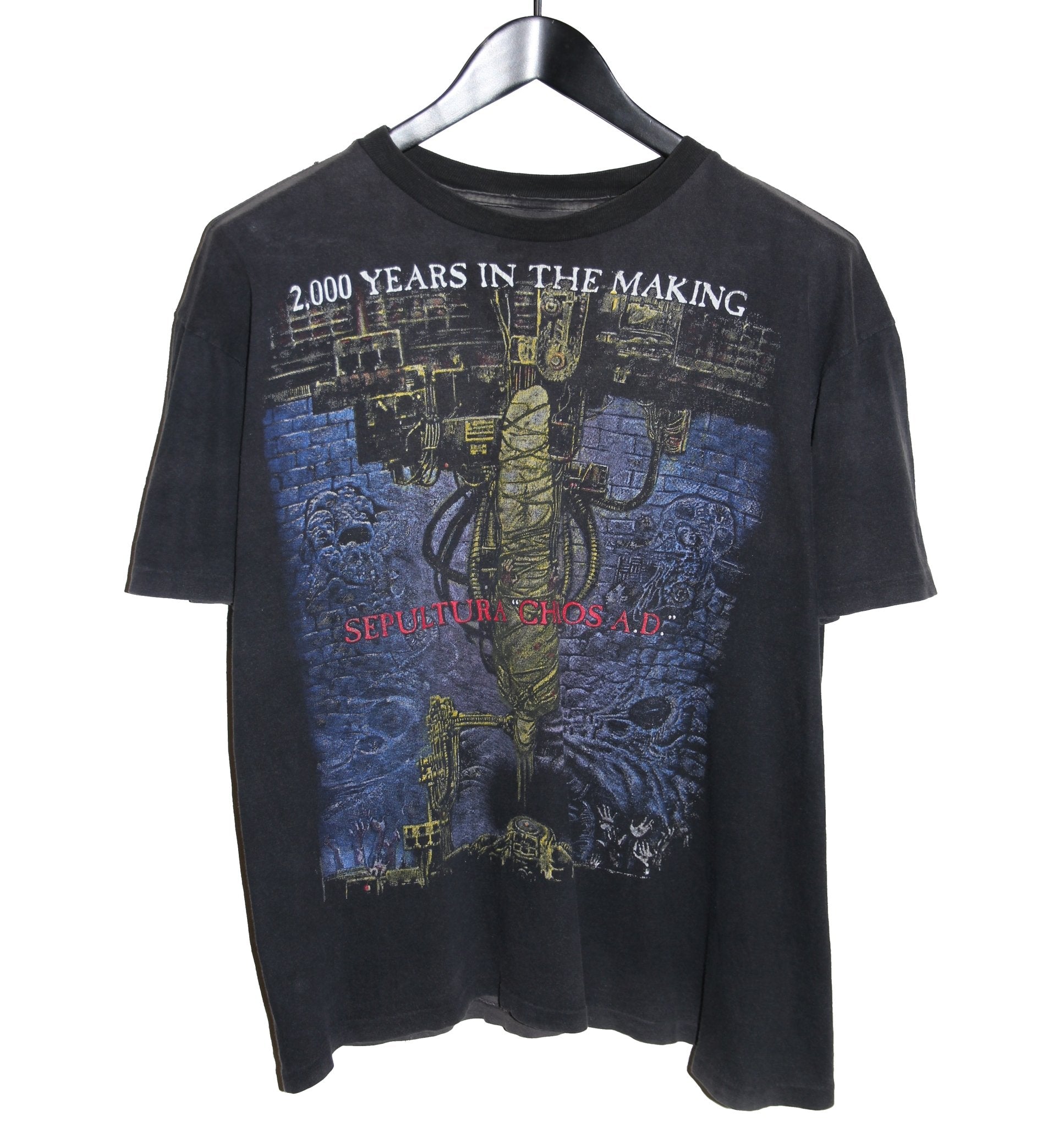Sepultura 1993 Chaos A.D. Album Shirt - Faded AU