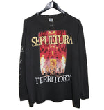 Sepultura 1993 Territory Album Long Sleeve - Faded AU