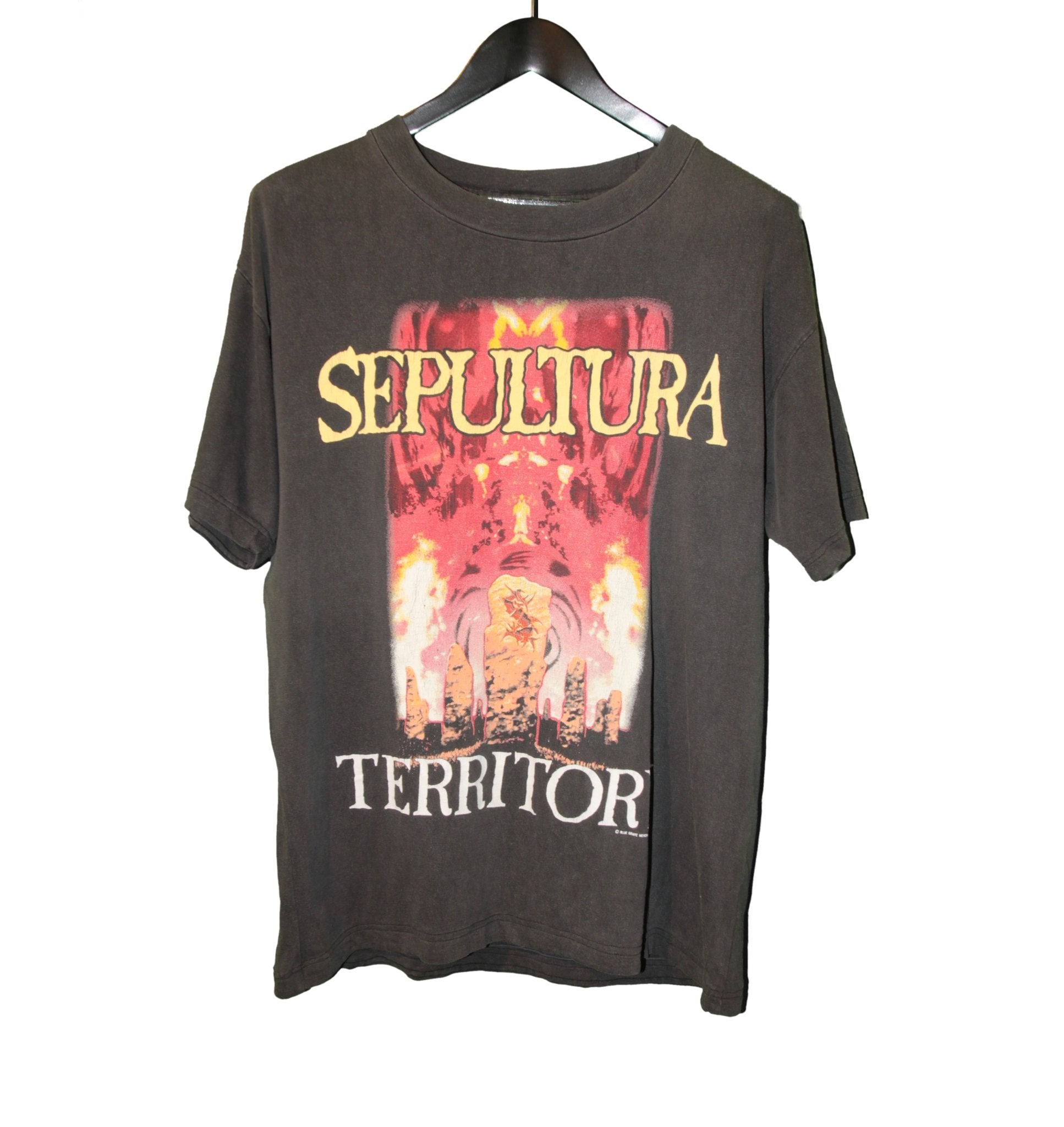 Sepultura 1993 Territory Shirt - Faded AU