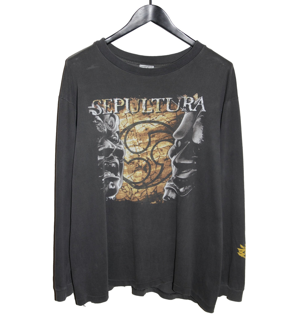 Sepultura 1998 Against Album Long Sleeve - Faded AU