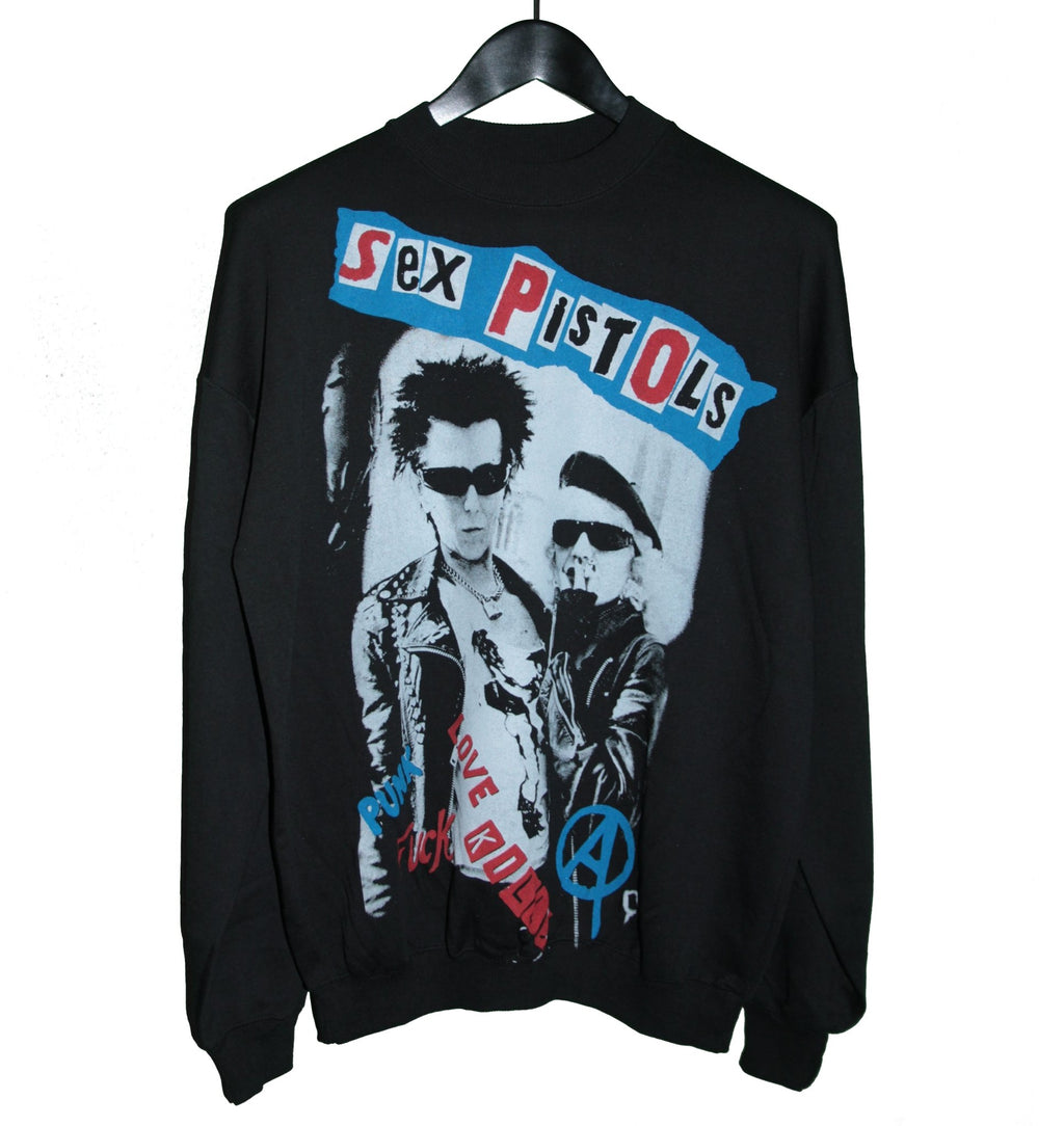 Sex Pistols 90's Sid & Nancy Sweatshirt - Faded AU