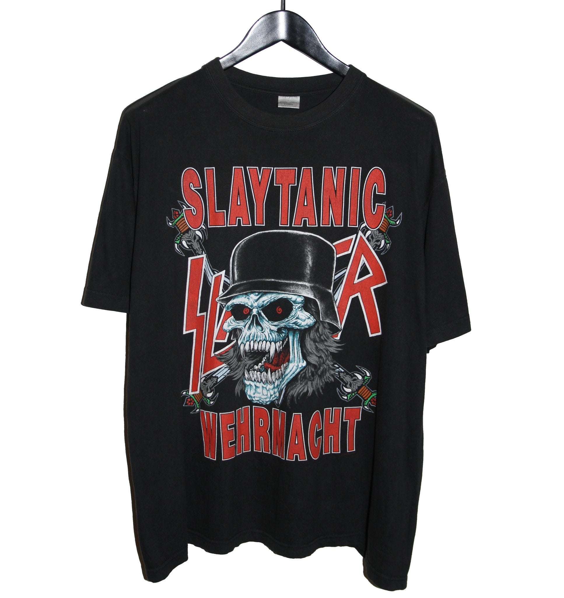 Slayer 1988 Slaytanic Wehrmacht Shirt - Faded AU