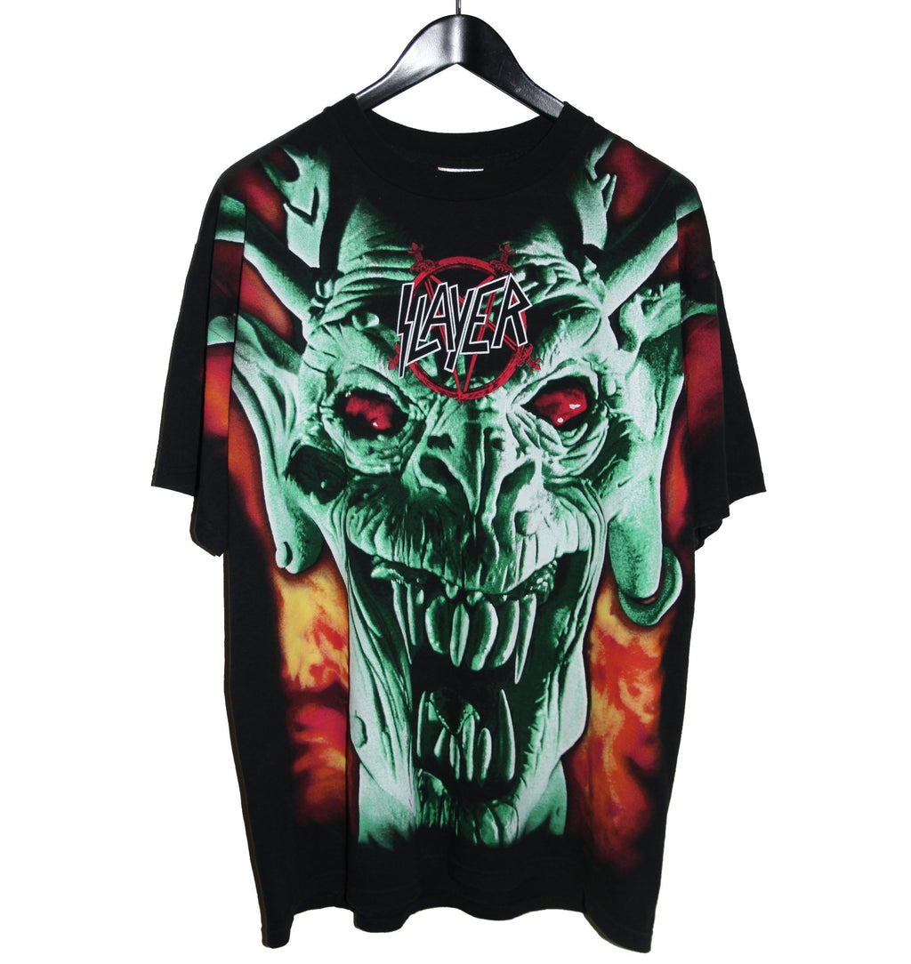 Slayer 1996 All Over Print Shirt - Faded AU