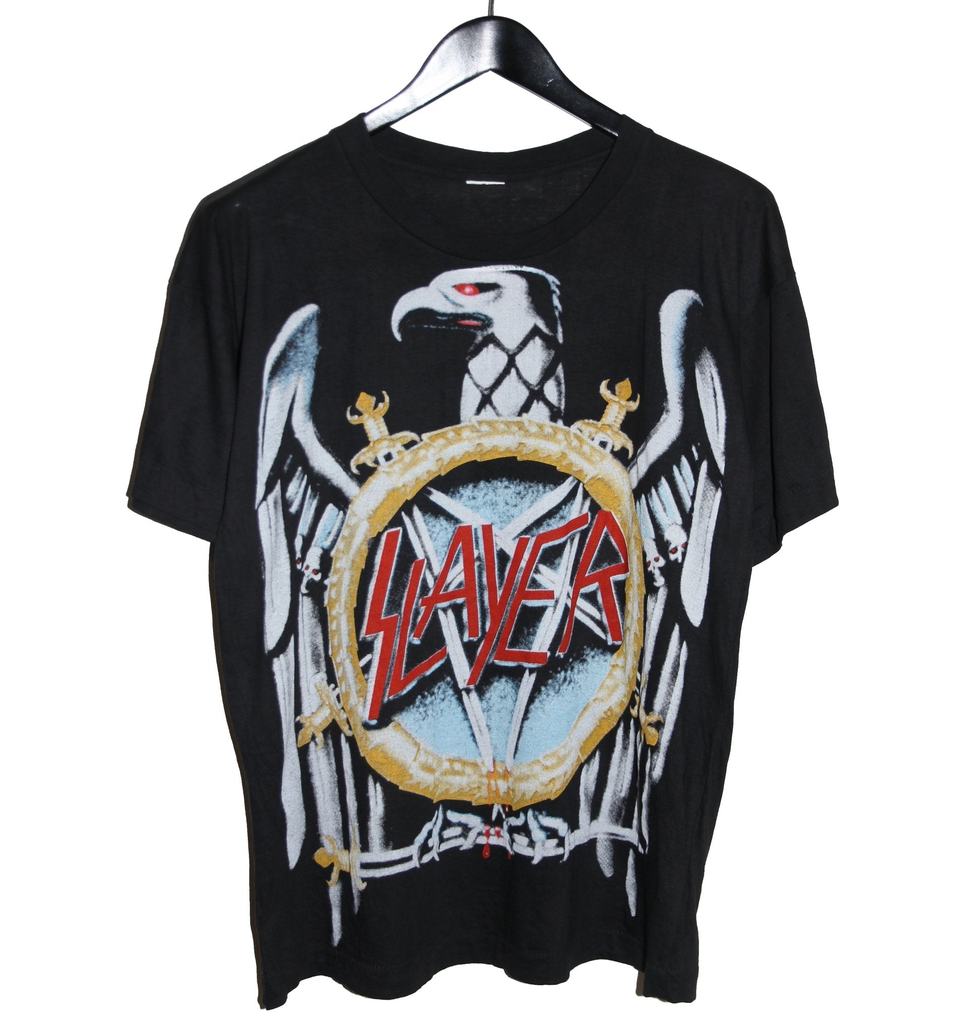 Slayer 90's Divine Intervention Shirt - Faded AU