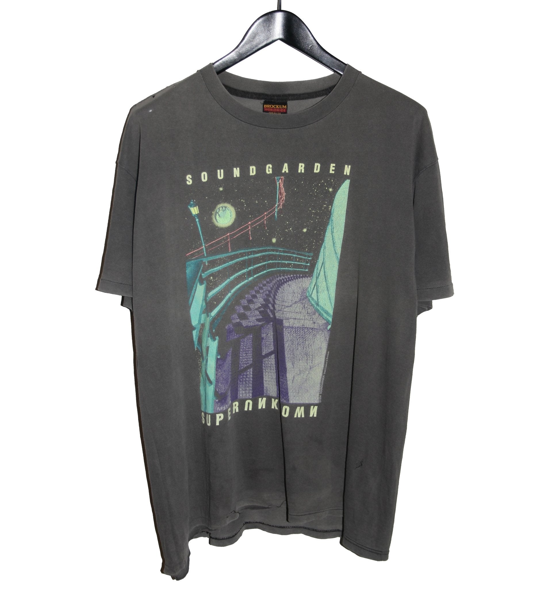 Soundgarden 1994 Superunkown *Glow In The Dark* Shirt - Faded AU
