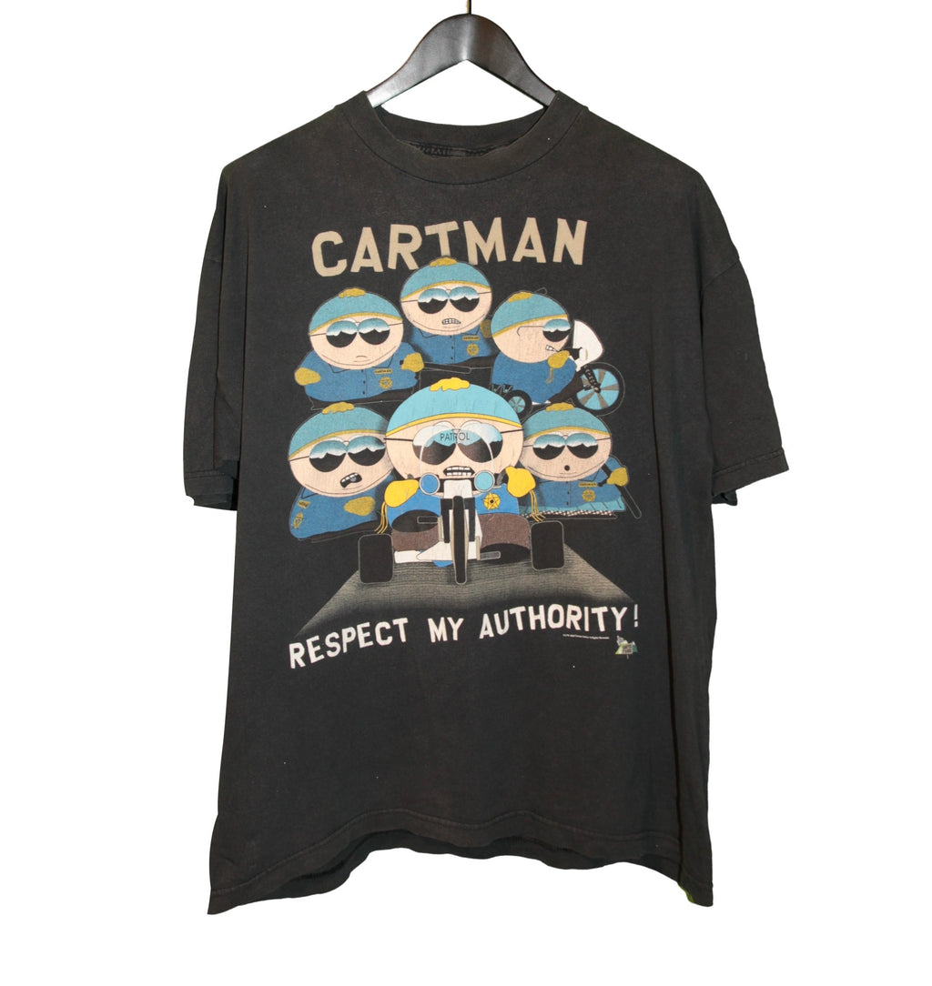 South Park 1998 Cartman TV Shirt - Faded AU
