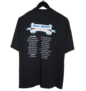 Status Quo 2001 Famous in the City Tour Shirt - Faded AU