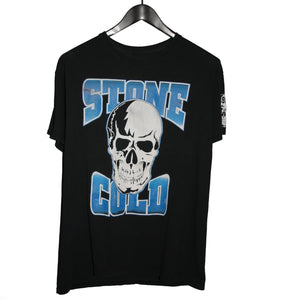 Stone Cold Steve Austin 00's Skull Wrestling Shirt - Faded AU