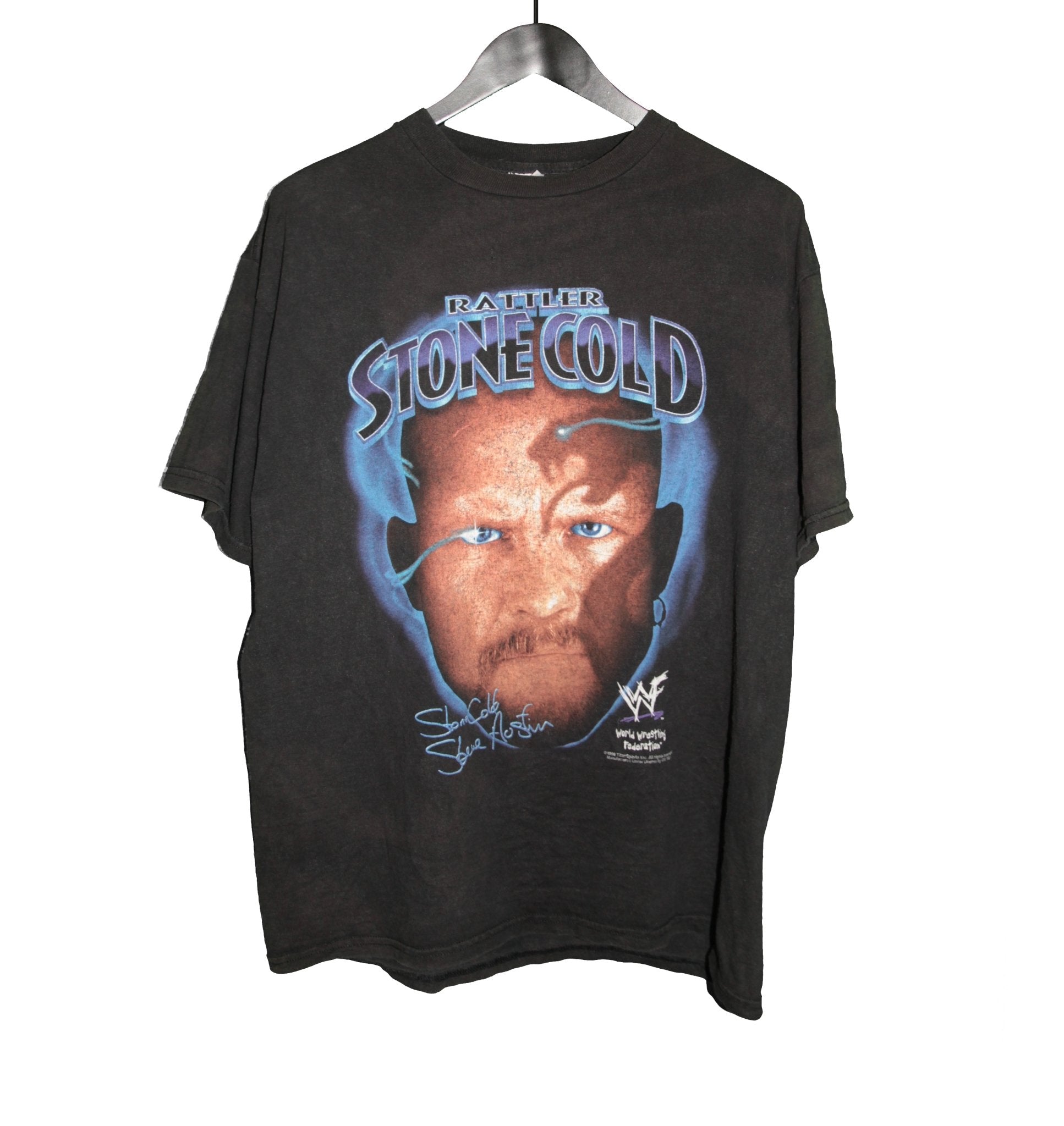 Stone Cold Steve Austin 1998 WWF Shirt - Faded AU