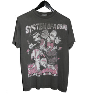 System of a Down 90's Euro Bootleg Shirt - Faded AU
