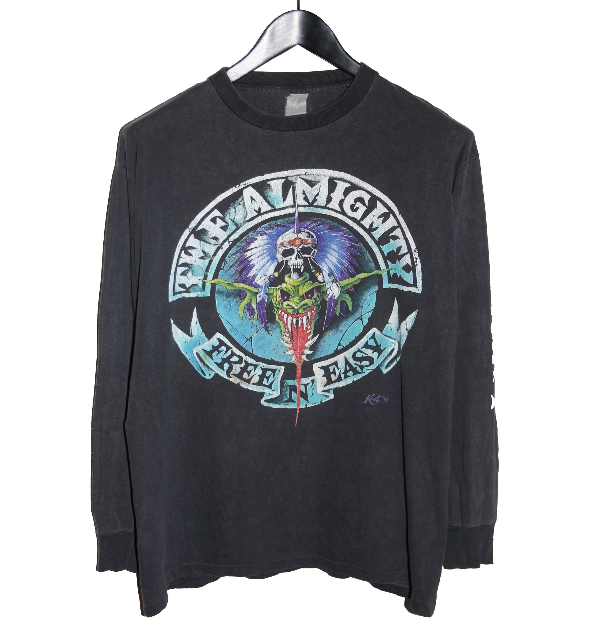 The Almighty 1991 Free N' Easy Long Sleeve - Faded AU