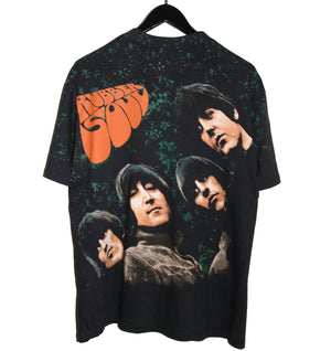 The Beatles 1990s Rubber Soul All Over Print Shirt - Faded AU