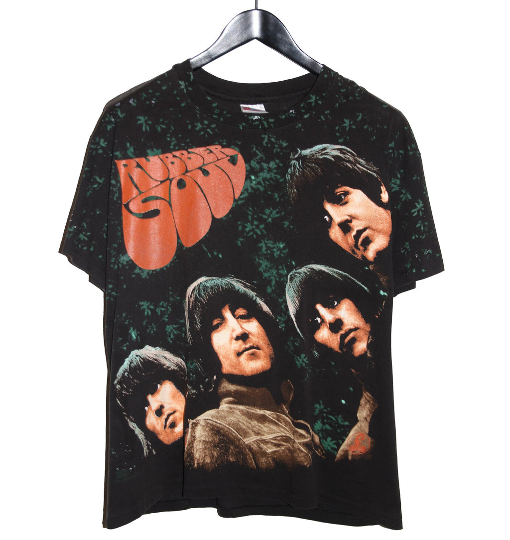 The Beatles 90s Rubber Soul All Over Print Shirt - Faded AU