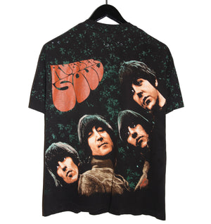 The Beatles 90s Rubber Soul All Over Print Shirt - Faded AU