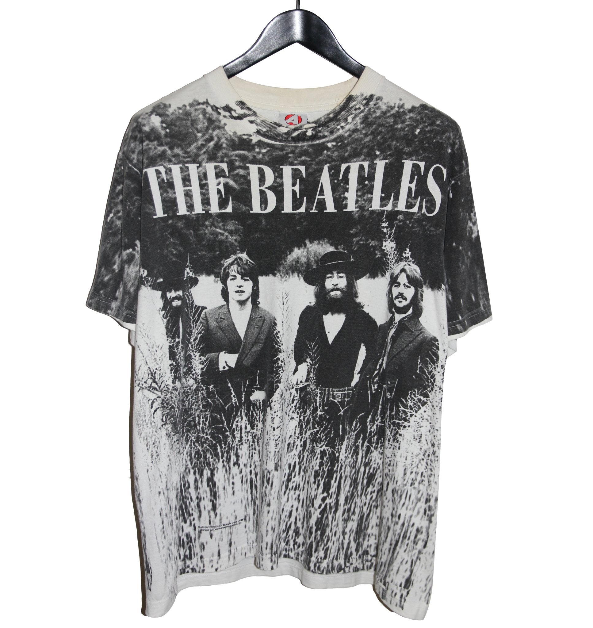The Beatles 90s The Last Shoot All Over Print Shirt - Faded AU