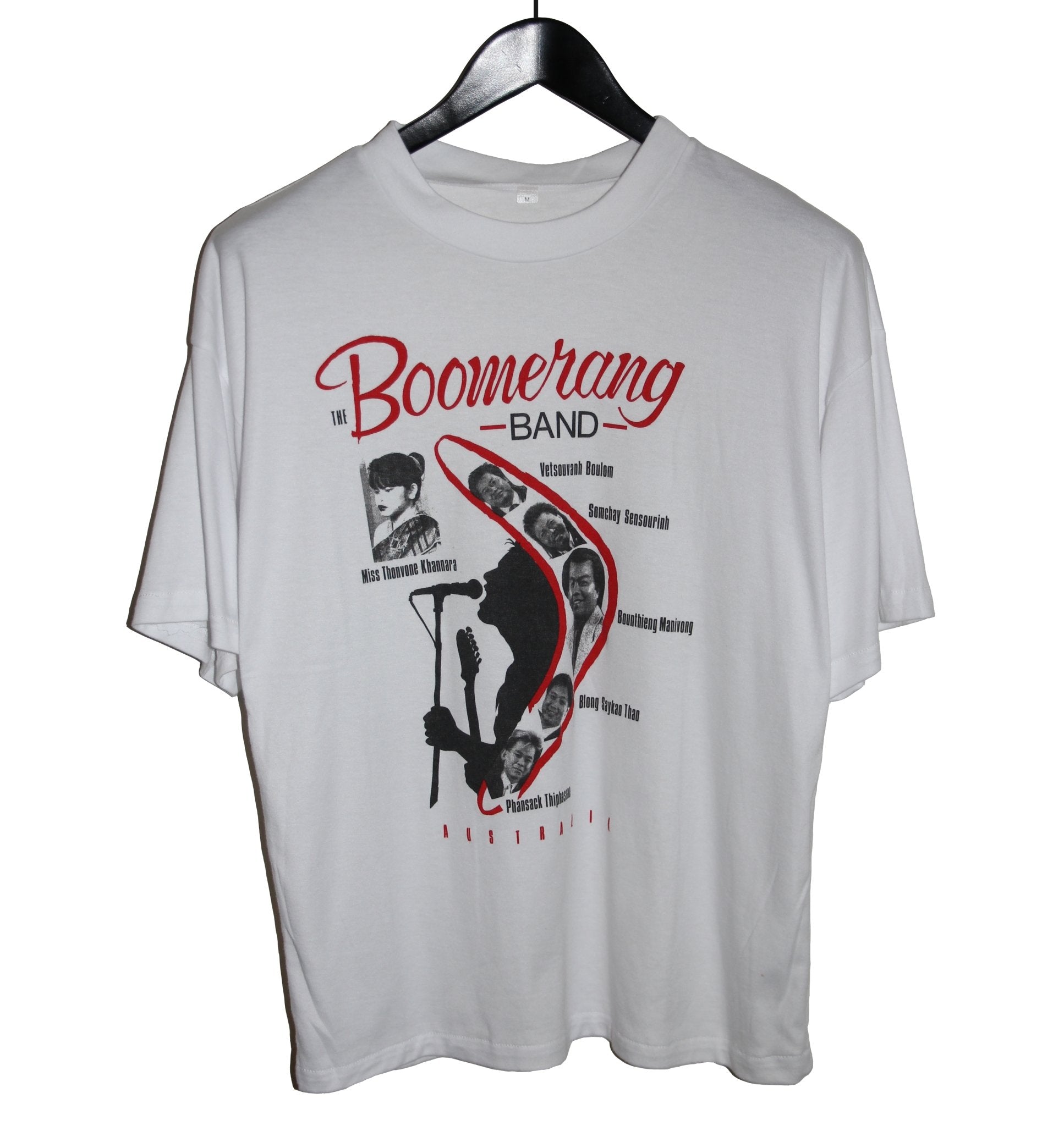 The Boomerang Band Australian Tour Shirt - Faded AU