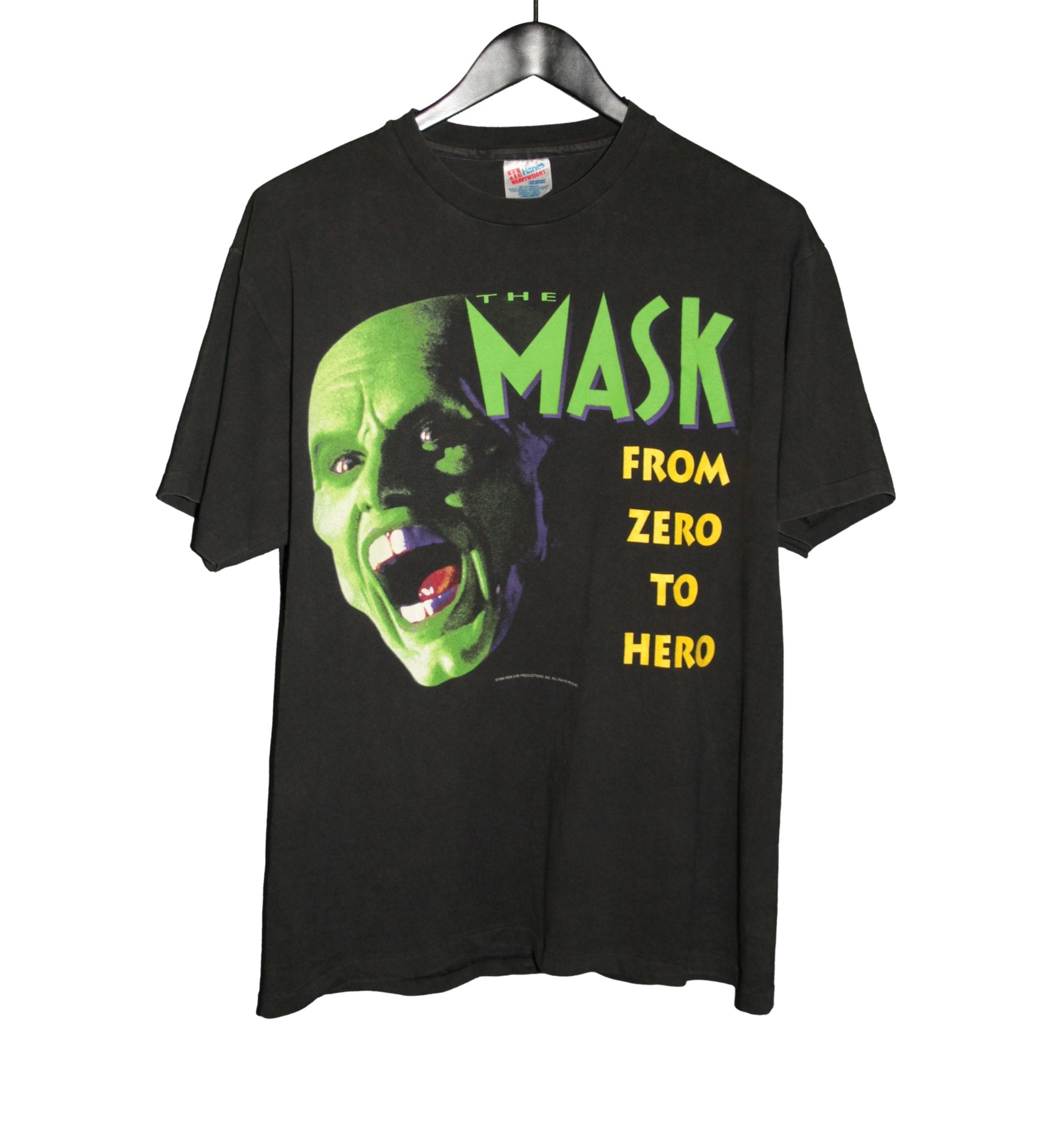 The Mask 1994 Zero To Hero Movie Shirt - Faded AU