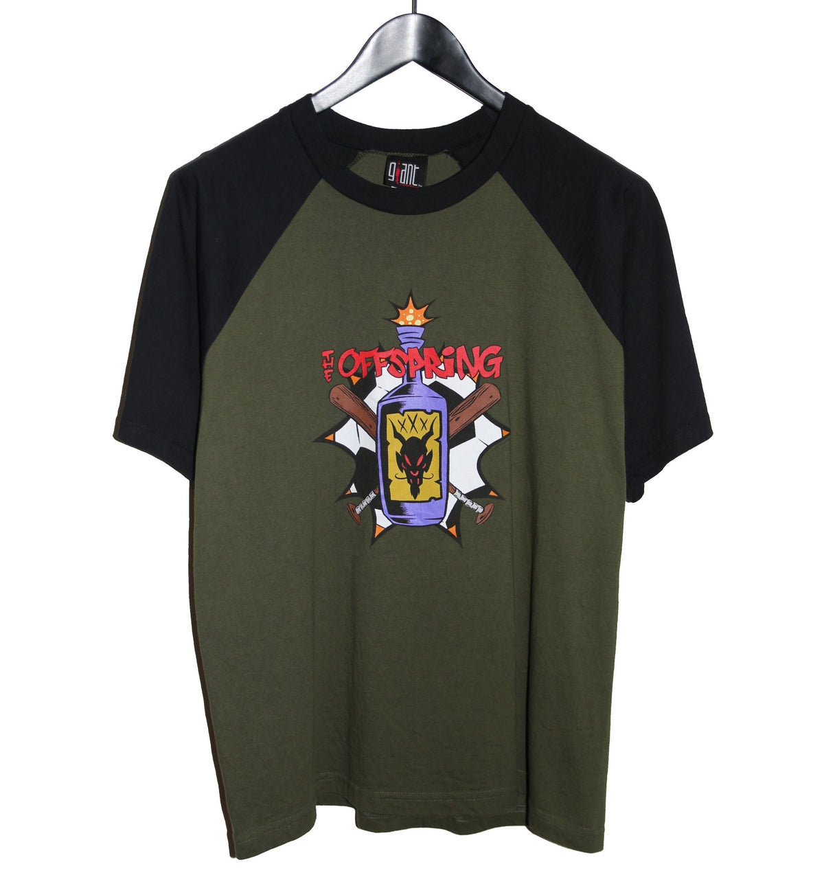 The Offspring 2000 Hooligans Raglan