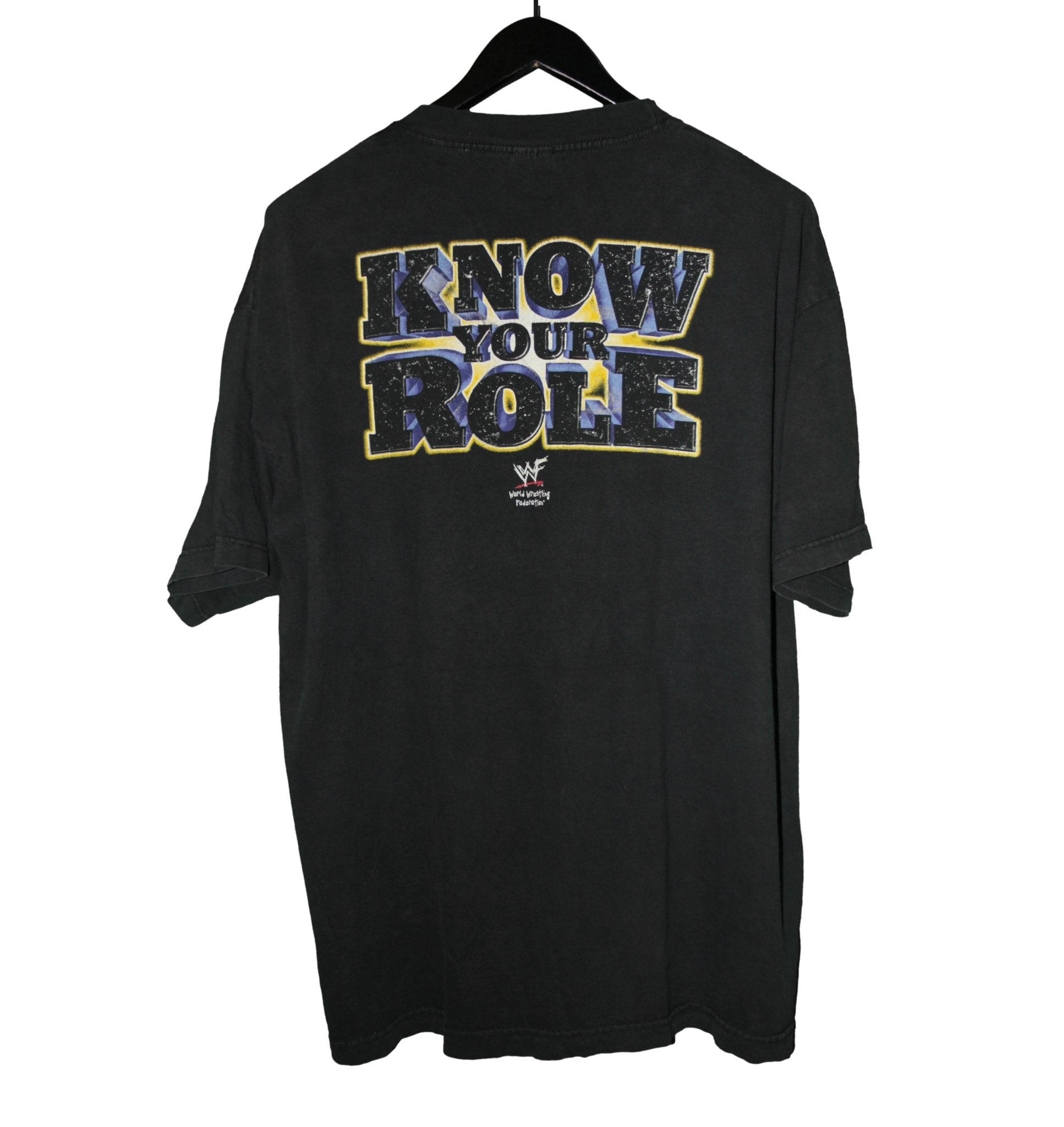 The Rock WWF Shirt - Faded AU